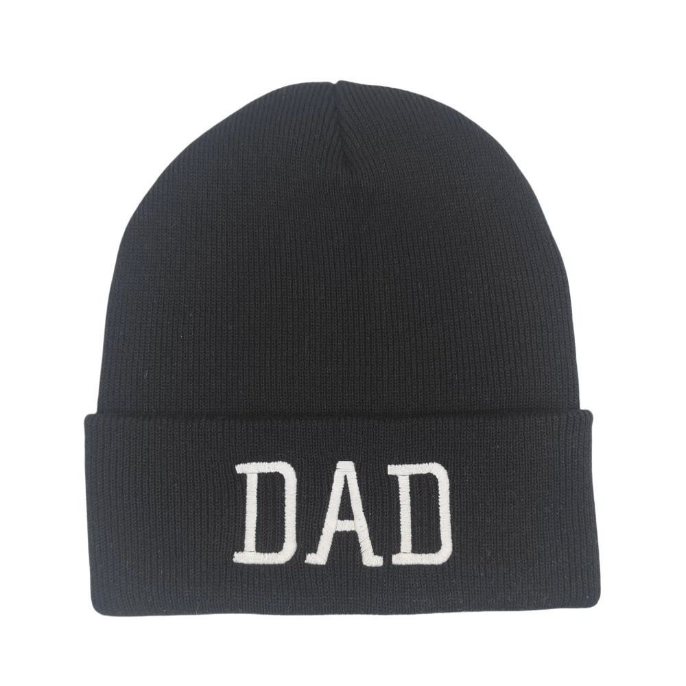 クラシックな親子お揃いママパパビーニーハット、折り返し付きソ - Beanie Cuffed Knit のレビューと価格