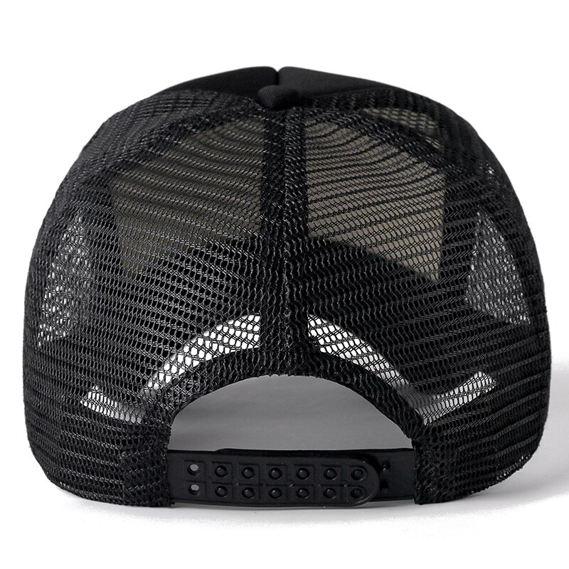 2026年新作、男女兼用、カジュアルな無地メッシュ素材の野球 - Trucker Cap Mesh のレビューと価格