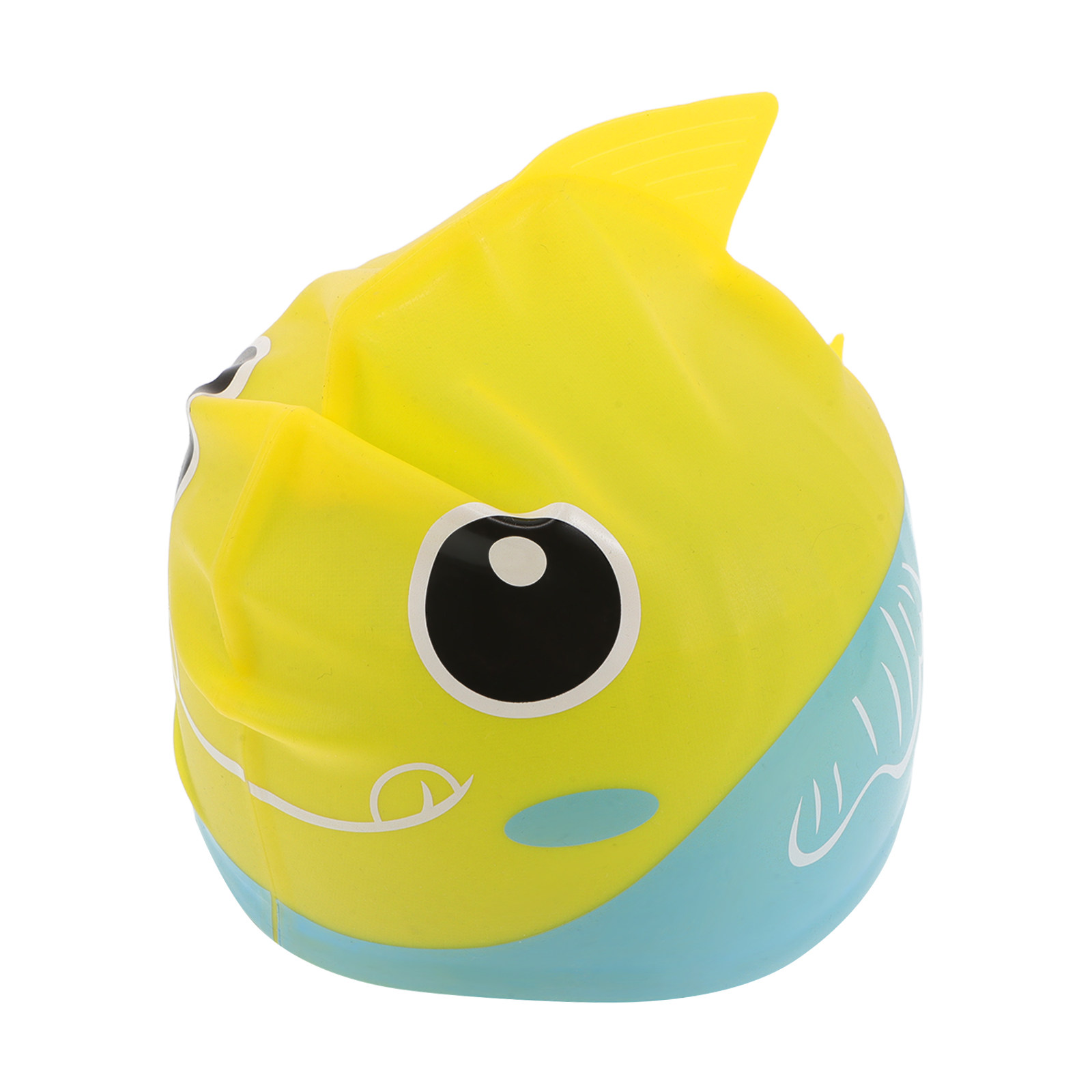 シリコン製スイムキャップ。かわいい魚の柄で、防水性があり、耳 - Swim Hat Silicone のレビューと価格